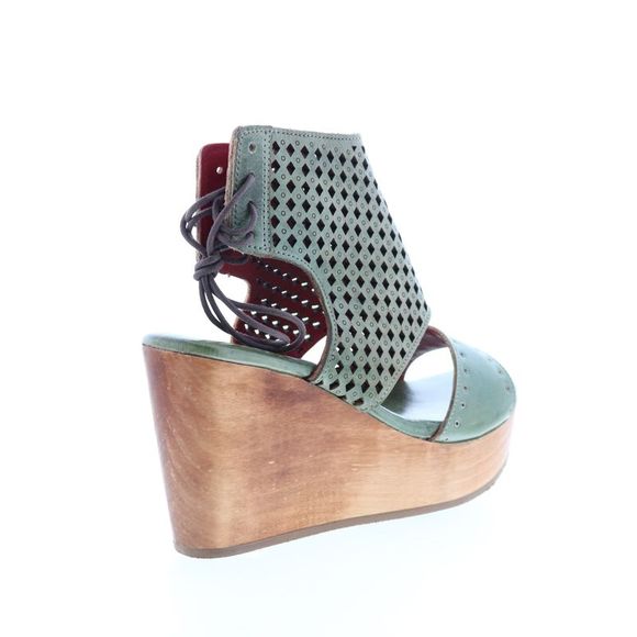 Bed Stu Womens Enid Green Shoes (NWT) - Picture 7 of 7